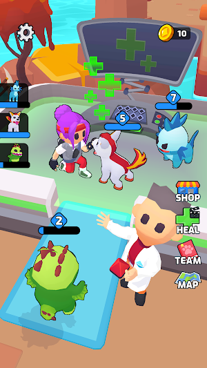 Metamon Island gameplay screenshot 3